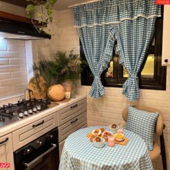 Turquoise - Picnic Curtain