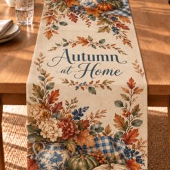 أوراق - autuman at home blue